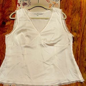 Tommy Hilfiger Silk sleeveless top XL